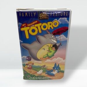 My Neighbor Totoro VHS 1994 Studio Ghibli FOX Family Feature Clamshell English